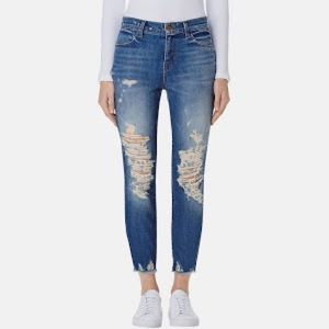 J Brand ripped jeans